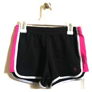 Black and pink shorts